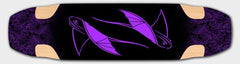 BatRay 5.8: Warped 2º, Purple/Black BatRay Graphic 8-Ply