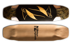 BatRay 4.8: Warped 3º, Yellow BatRay Graphic 8-Ply