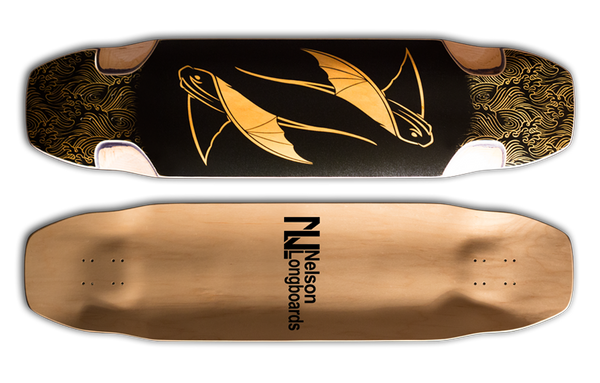 BatRay 4.8: Warped 2º, Ice Bat Graphic 8-Ply