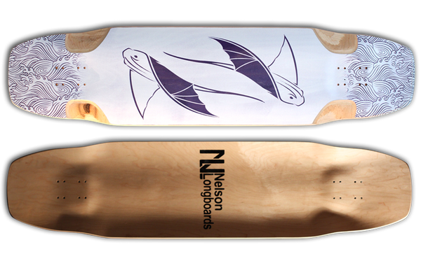 7-ply (White/Purple Graphic)